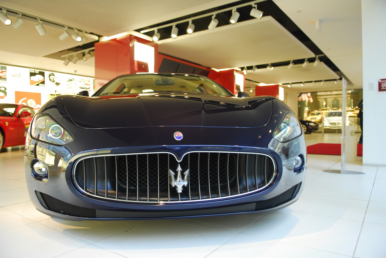 Maserati Ferrari Showroom on Park Ave in NYC.