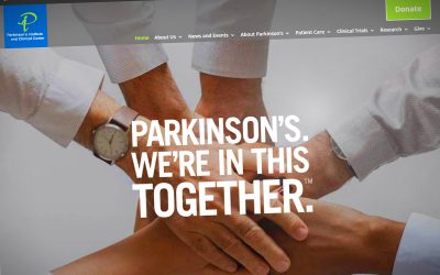 New Web Site Launch for Parkinson’s Institute and Clinical Center