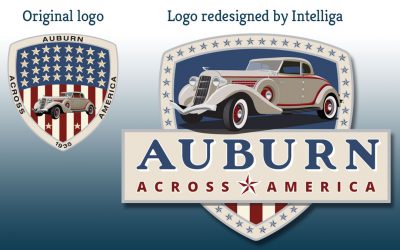 Auburn Across America logo redesign